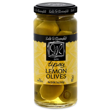 Sable & Rosenfeld Gin & Lemon Tipsy Olives - 5 oz